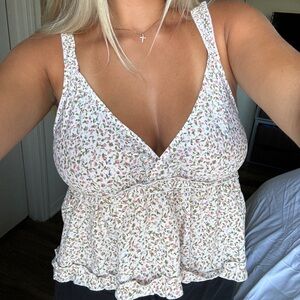 Shein Floral Tank